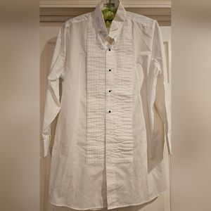 Men's Formal Tux Shirt, Size 15.5 (M/L)